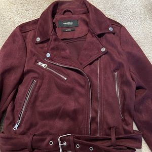 A little crop top jacket motorbike style